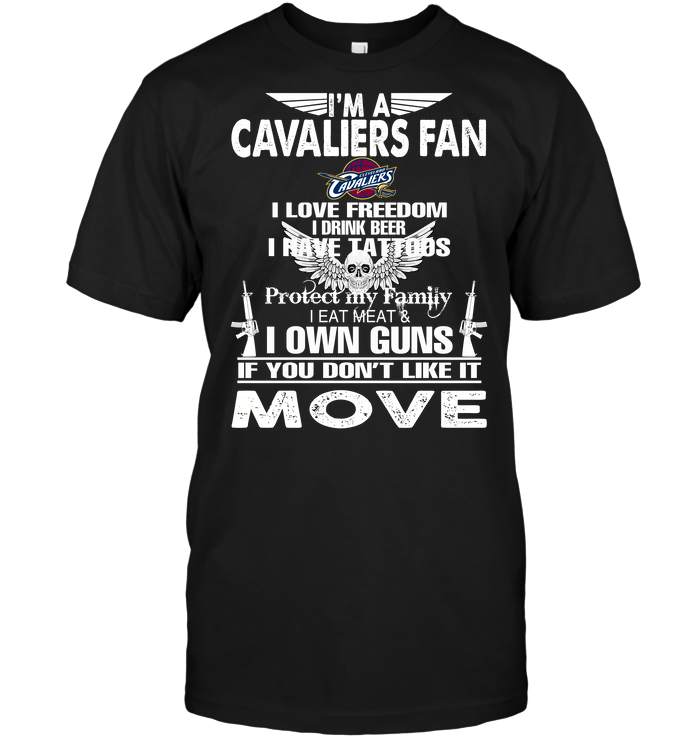Cleveland Cavaliers "i'm A Cavaliers Fan" Personality T-Shirt